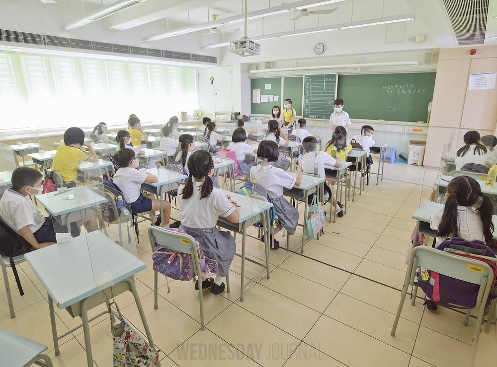 홍콩 학교, 중구구 본토 학생의 입학 신청 급증.jpg