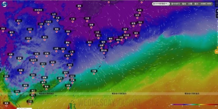 홍콩중문대 AI 예보 시스템 