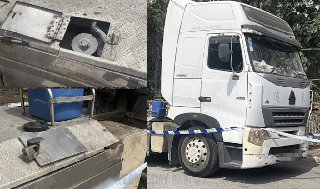 트럭 기름 도난.jpg