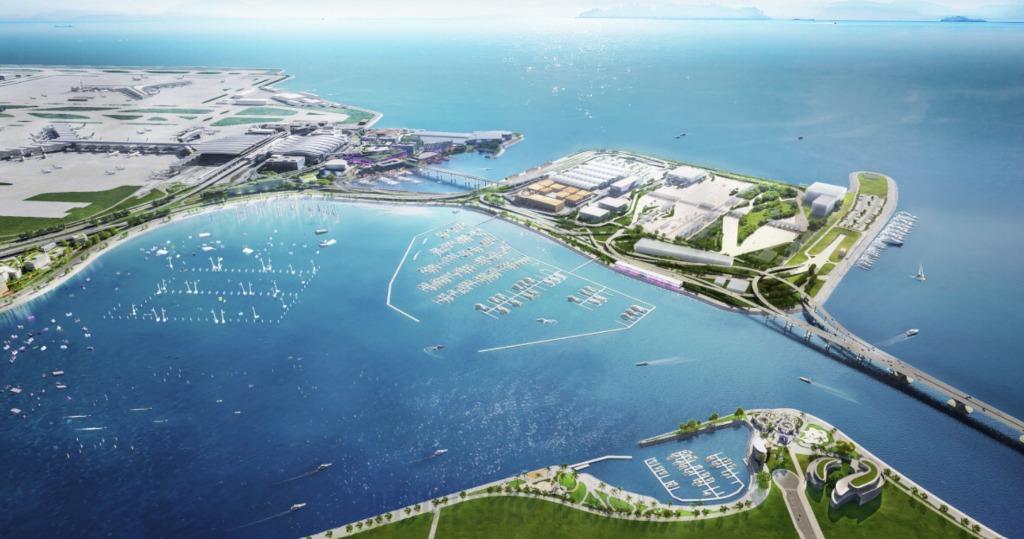 홍콩 공항 옆에 역대급 '슈퍼요트 단지' 들어선다.jpg