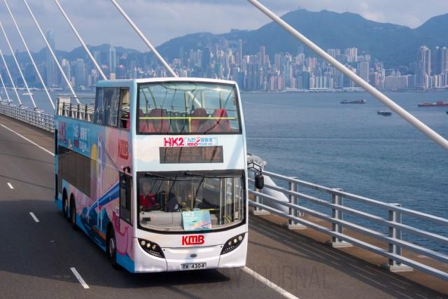 KMB, 노동절 황금연휴 맞춰 새로운 오픈탑 버스 ‘HK2’ 노선 신규 운행.jpg