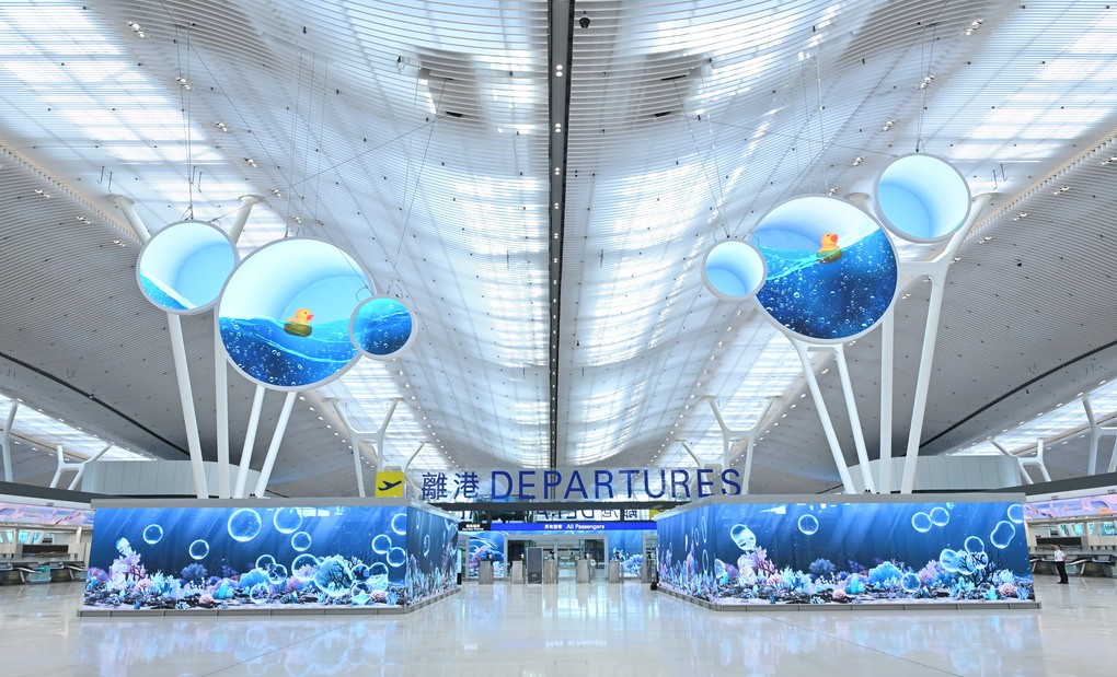 홍콩 공항 제2터미널 수요일 오픈 이제 버스 내릴 때 꼭 확인하세요.jpg