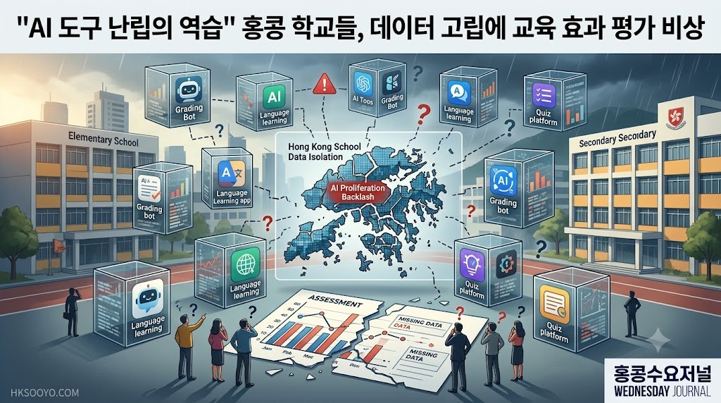 AI 도구 난립의 역습 홍콩 학교들, 데이터 고립에 교육 효과 평가 비상2.jpg