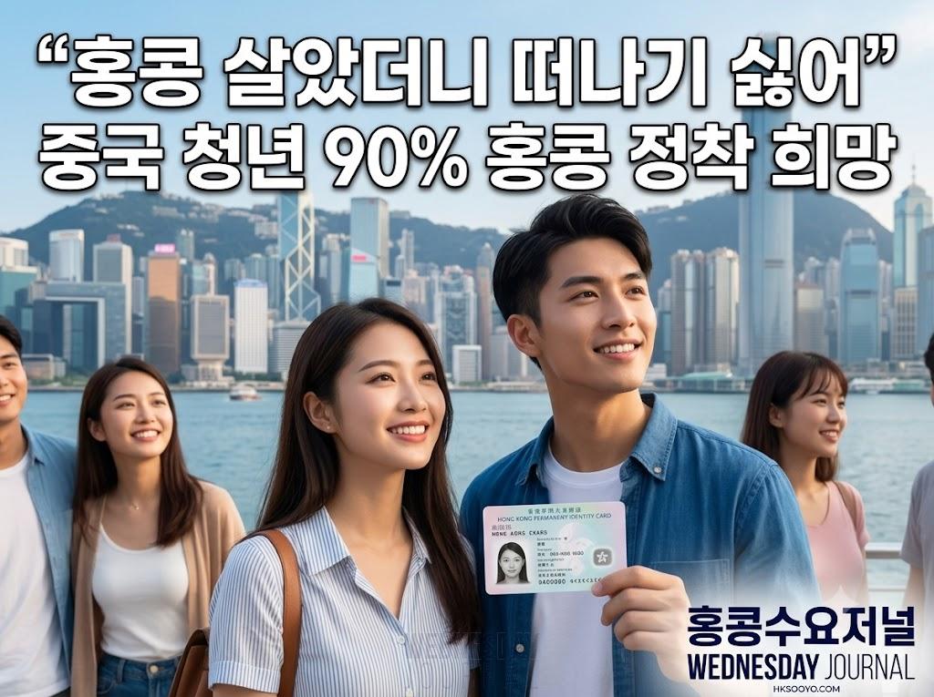 홍콩 살았더니 떠나기 싫어 중국 청년 90% 홍콩 정착 희망2.jpg
