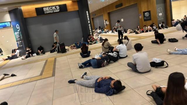 폭우 속 일본서 우버 탔다가 요금 폭탄 맞게 된 홍콩인들.jpg