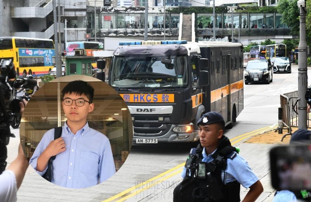 조슈아 웡, 외국 제재 선동 인정… 감형 참작 심리 진행.jpeg