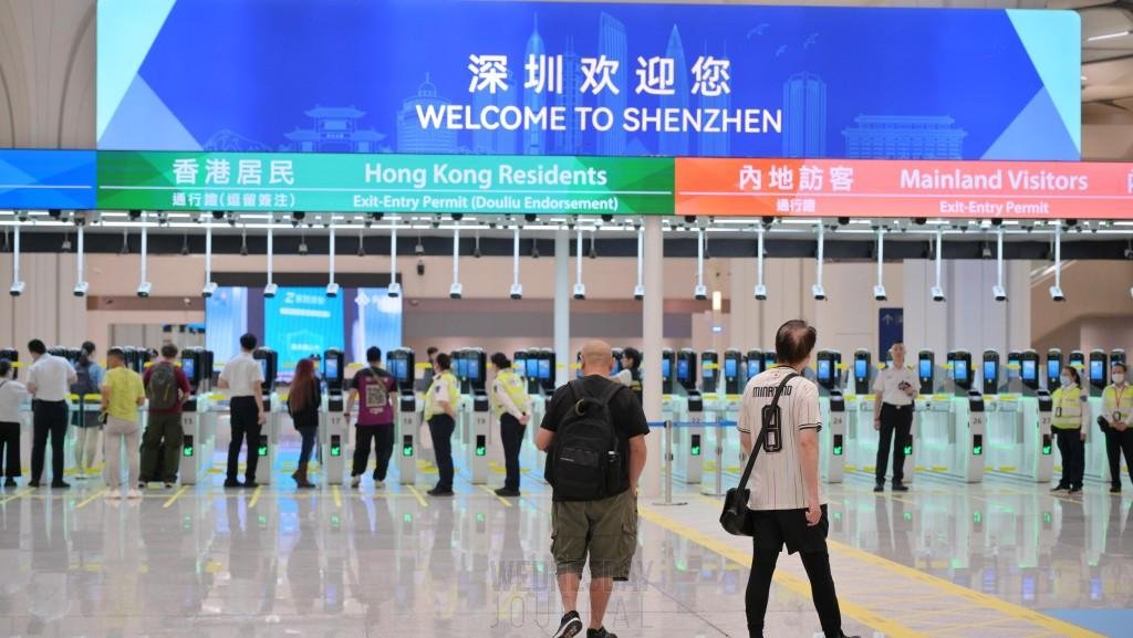 황강포트 대대적 개장 소식에 홍콩 국경 출입국 대란.jpg
