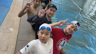 홍콩한국국제학교, Swimming Gala로 안전교육부터 메달 수여까지