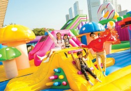 세계 최대 '에어바운스 성' 설 연휴 서구룡 원더랜드서 개최