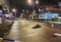 몽콕 네이선로드에서 남성 추락 사망, 교통 혼잡 발생