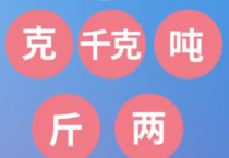 [홍콩 생활을 위한 필수 중국어] 단위 (1) - 重量单位