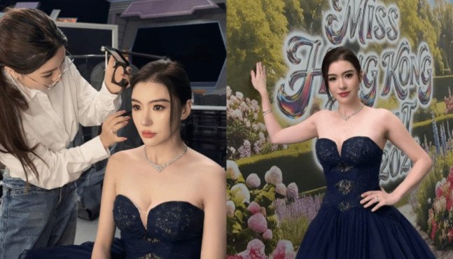 [홍콩노동] 전 미스홍콩, 중국 메이크업 업체의 불법 취업 논란에 휩싸여