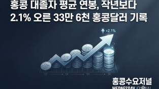 [홍콩사회] 홍콩 대졸자 평균 연봉, 작년보다 2.1% 오른 33만 6천 홍콩달러 기록