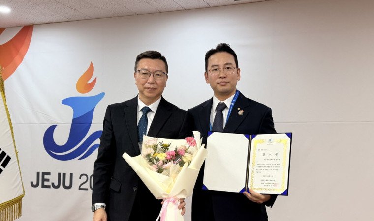 [홍콩한인] 한승희 체육회장, 세계한인체육회총연합회 회장 선거 당선