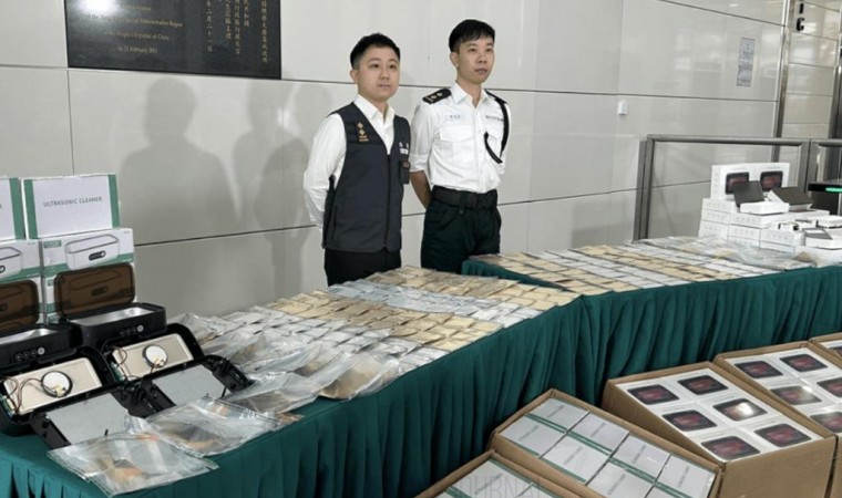 [홍콩뉴스] 홍콩 세관, 세정기 내부에 숨겨진 2억 3천만 홍콩달러 상당 금•은 압수… 역대 최대 규모