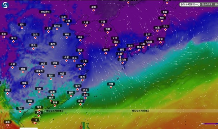 홍콩중문대 AI 예보 시스템 '펑우', 세계 최초 '10일 벽' 넘어 11.25일 정확도 달성