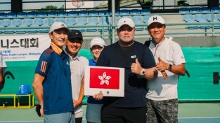 제1회 세계한인테니스대회 말레이시아에서 개최, 홍·싱연합팀 3위